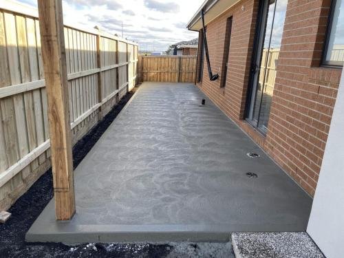 concrete slab laying - mr digger guru 8